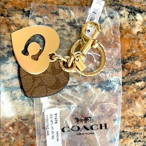 Brand new w packaging. Coach key ring. Cute gift.